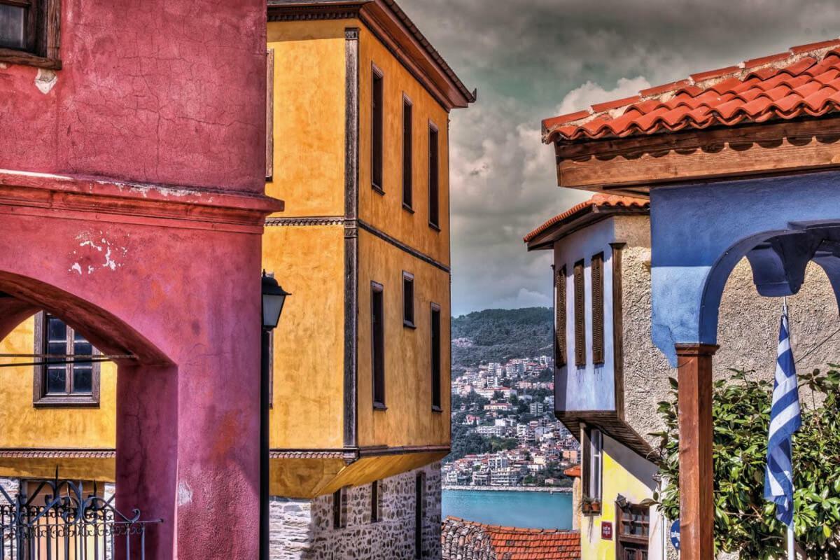 Rustic Maisonette Lägenhet Kavala Exteriör bild